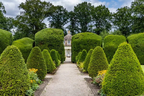 Garden Castle Clemenswerth en Sogel, Alemania — Foto de Stock