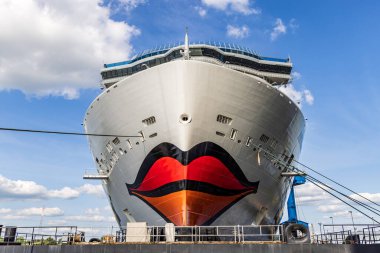 Papenburg 'da Wharf Meyer, Almanya' da Aşağı Saksonya