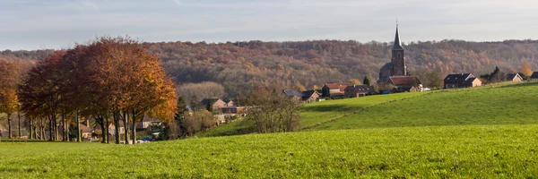 Landschap zuidelijke regio van Nederland — Stockfoto