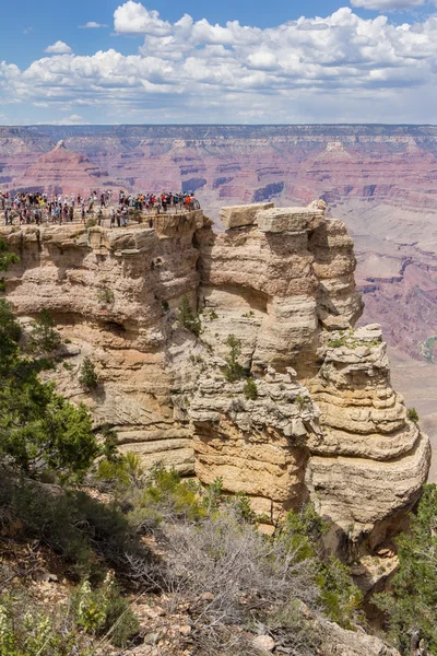 GRAND CANYON,ARIZONA,USA-AUGUST 9,2014:  Viewpoint Grand Canyon — Stock Photo, Image