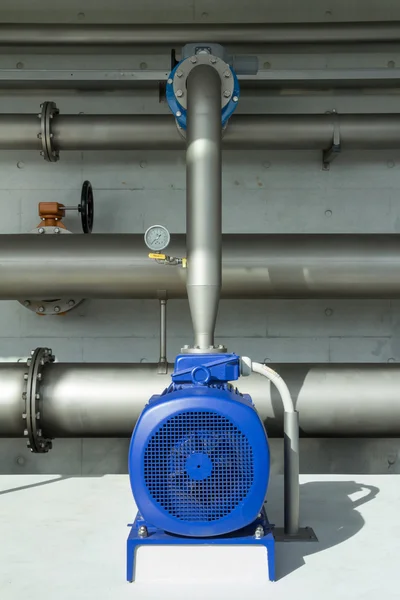 AARHUS, Denmark - April 13, 2015: Modern water pumps — Stock Photo, Image