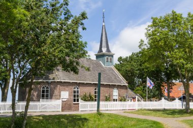 Allingawier, Hollanda, 27 Haziran 2015 Hollandalı köy Allingawier