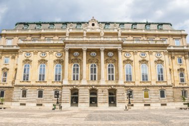 Budapeşte, Macaristan - 21 Temmuz 2015: Kraliyet Sarayı ya da Buda castle
