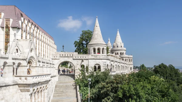 BUDAPEST, HONGRIE, - 21 JUILLET 2015 : Quartier des Châteaux à Budapest Hongrie — Photo