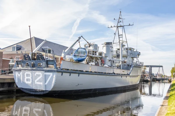 DEN HELDER, NETHERLANDS, JULY, 2015: Dutch mine hunter — Stock fotografie