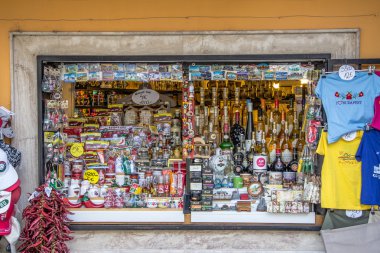 SZENTENDRE, HUNGARY, JULY 22, 2015: Center of Szentendre in Hungary