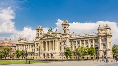BUDAPEST, HUNGARY - JULY 23, 2015: Neprajzi Museum in Budapest Hungary.