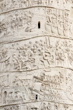 Roma 'da Trajan' ın Sütunu