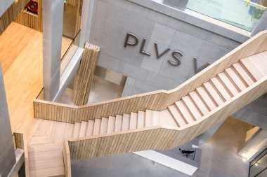 Wageningen, Hollanda, - 26 Ocak 2016: Plus Ultra Hollanda'daki Wageningen Univrsity kampüsünde