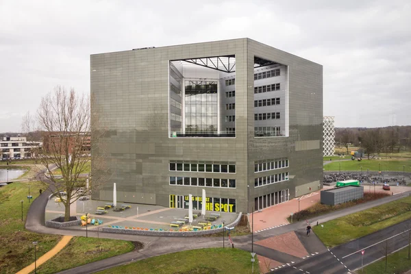 WAGENINGEN, HOLLAND, - JANUARY 26, 2016: Forum building Wageningen University in the Netherlands — Stock Photo, Image