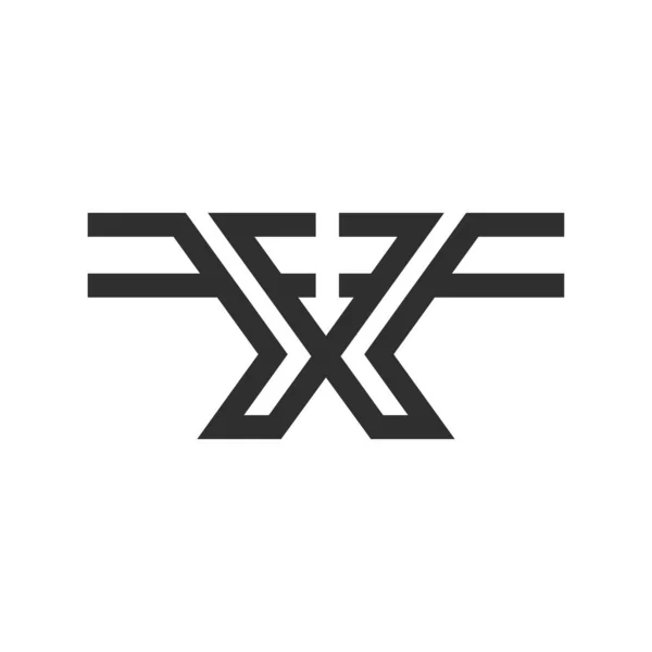 Αρχικό Λογότυπο Πρότυπο Σχεδιασμού Φορέα Λογότυπου — Διανυσματικό Αρχείο