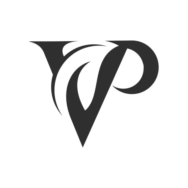 Plantilla Diseño Vectorial Letra Inicial Logo Logo — Archivo Imágenes Vectoriales