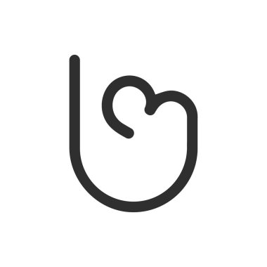 İlk harf ub logosu veya bu logo vektör tasarım şablonu