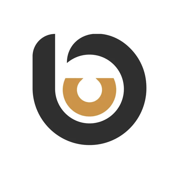 Початкова Літера Убу Логотип Або Логотип Векторний Шаблон Дизайну — стоковий вектор