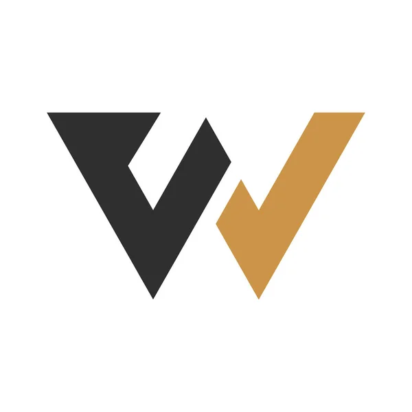 Letra Inicial Logo Logo Vector Diseño Plantilla — Vector de stock
