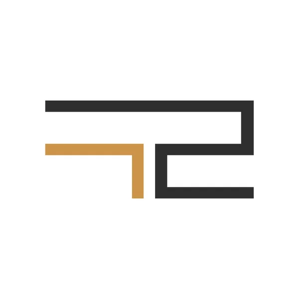 頭文字のFロゴまたはFeロゴベクトルデザインテンプレート — ストックベクタ