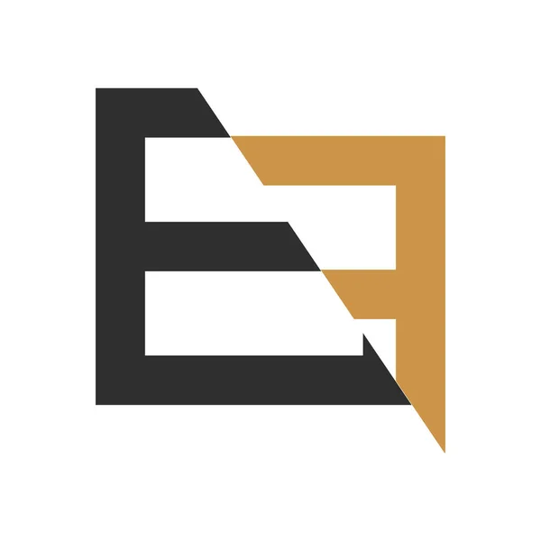 Initiële Brief Logo Logo Vector Ontwerp Template — Stockvector