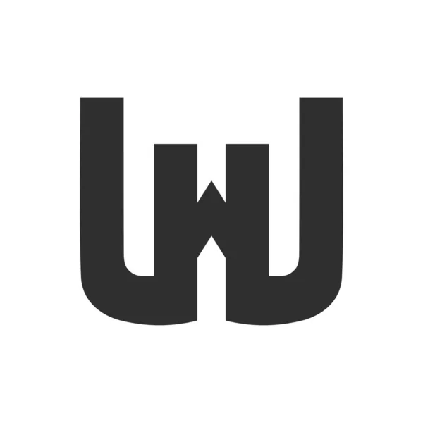 Początkowa Litera Logo Lub Wzór Wektora Logo — Wektor stockowy