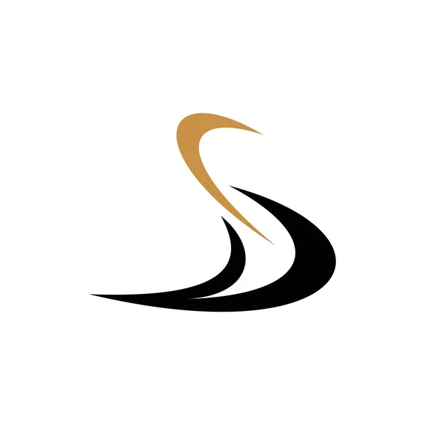 Diseño Creativo Abstracto Del Logotipo Letra Diseño Del Logotipo Letra — Vector de stock