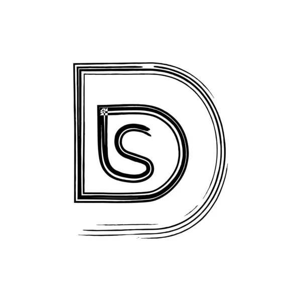 Creative Absztrakt Letter Logo Design Kapcsolt Betű Logó Kialakítása — Stock Vector