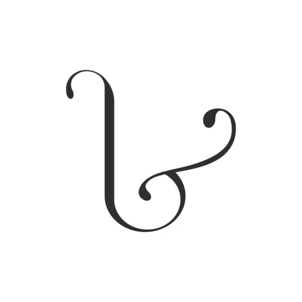 Творча Абстрактна Літера Дизайн Логотипу Пов Язана Літера Дизайн Логотипу — стоковий вектор
