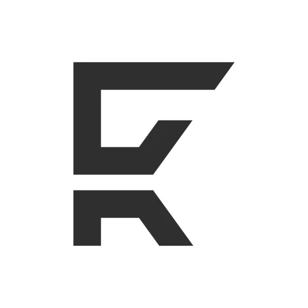 Δημιουργική Αφηρημένη Επιστολή Σχεδιασμό Λογότυπου Σχεδιασμός Λογότυπου Συνδεδεμένο Γράμμα — Διανυσματικό Αρχείο
