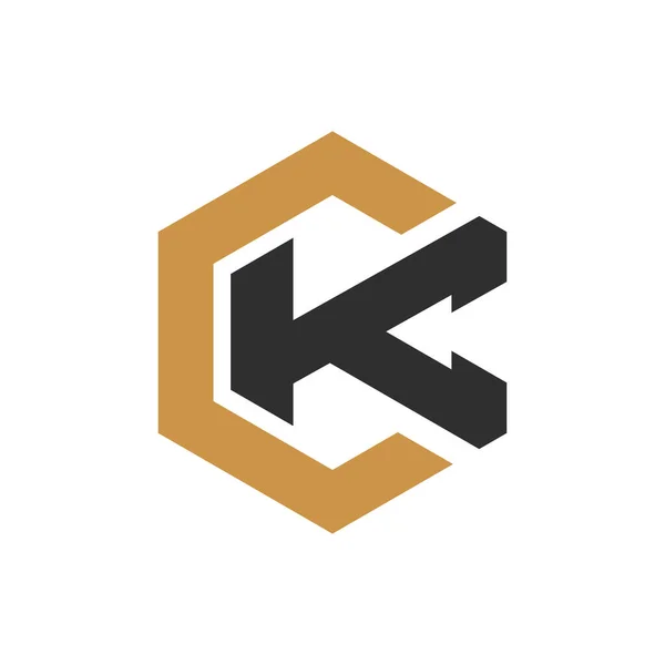 Kreatív Absztrakt Betű Logo Design Összekapcsolt Betű Logó Kialakítása — Stock Vector