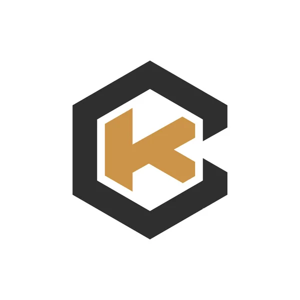 Kreatív Absztrakt Betű Logo Design Összekapcsolt Betű Logó Kialakítása — Stock Vector