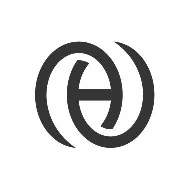 İlk nh harfi logo vektör şablonu tasarımı. Yaratıcı soyut harf John logo tasarımı. Bağlı harf hn logo tasarımı.