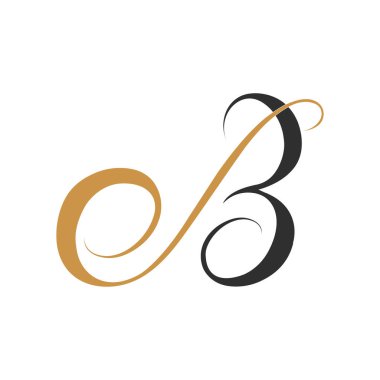 İlk bd harfi logo vektör şablonu tasarımı. Yaratıcı soyut harf db logo tasarımı. Bağlı harf db logo tasarımı.