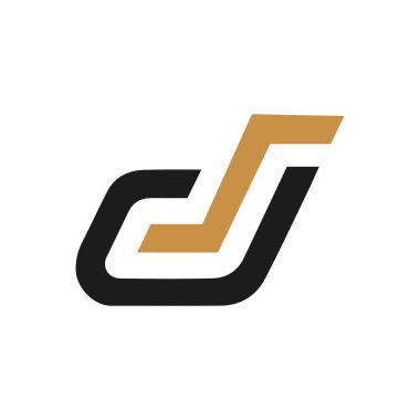 İlk dz harfi logo vektör şablonu tasarımı. Bağlı harf zd logo tasarımı.