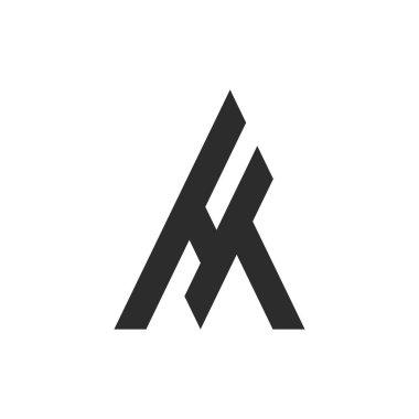 İlk MH harfi logo vektör şablonu tasarımı. Yaratıcı soyut harf logosu tasarımı. Bağlı harf hm logo tasarımı.