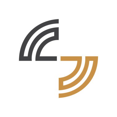 Yaratıcı modern iş tipografi vektör şablonlu ilk SL harf logosu. Yaratıcı soyut harf LS logo tasarımı.