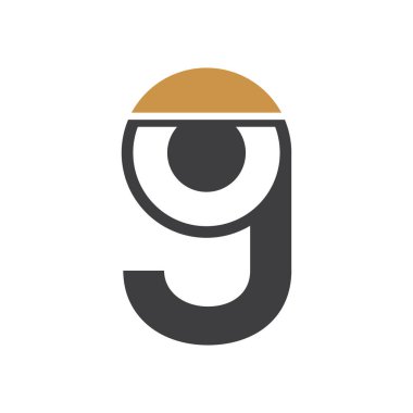 İlk Ug harfi logo vektör şablonu tasarımı. Bağlı harf gu logosu tasarımı.