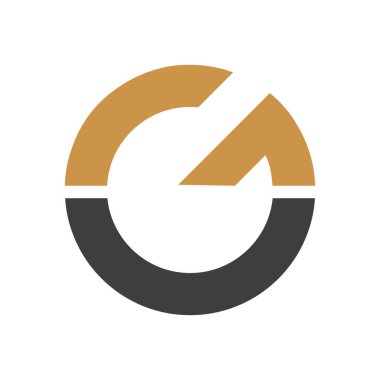 İlk Ug harfi logo vektör şablonu tasarımı. Bağlı harf gu logosu tasarımı.