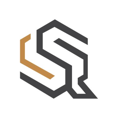 Başlangıç qs harf logo vektör şablonu tasarımı. Yaratıcı soyut harf kare logo tasarımı. Bağlı harf kare logo tasarımı.