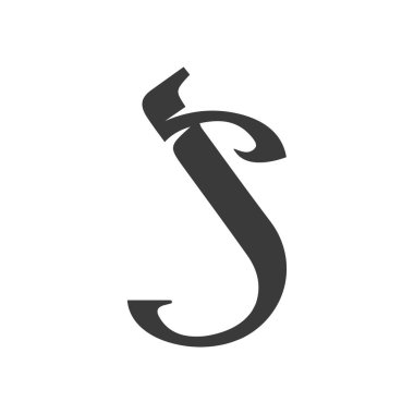 Yaratıcı soyut pijama logosu tasarımı. Bağlı harf jp logosu tasarımı.