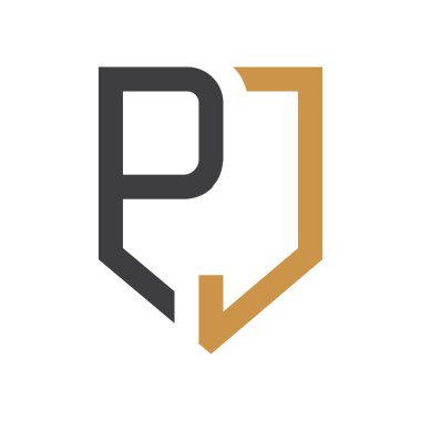 İlk olarak jp harfli logo vektör şablonu tasarımı. Yaratıcı soyut pijama logosu tasarımı. Bağlı harf pijama logosu tasarımı.