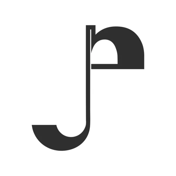 Початковий Логотип Літери Творчою Сучасною Діловою Типографією Векторний Шаблон Творча — стоковий вектор