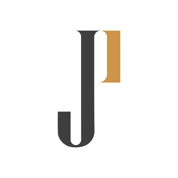 Logotipo Letra Inicial Com Modelo Vetor Tipografia Negócios Moderno Criativo —  Vetores de Stock