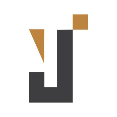 İlk TJ harfi logo vektör şablonu tasarımı. Bağlı harf jt logo tasarımı.