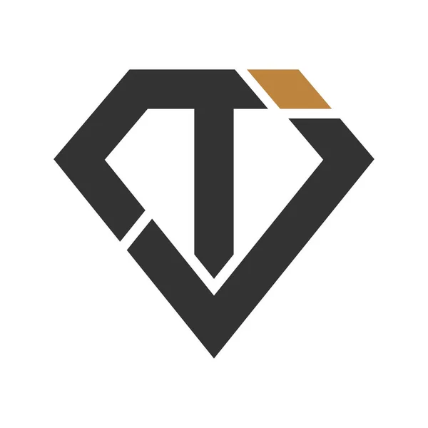 Initiële Letter Logo Vector Template Ontwerp Gekoppeld Letter Logo Ontwerp — Stockvector