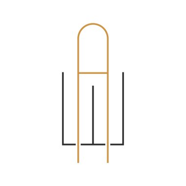 Alphabet letters Initials Monogram logo AW WA