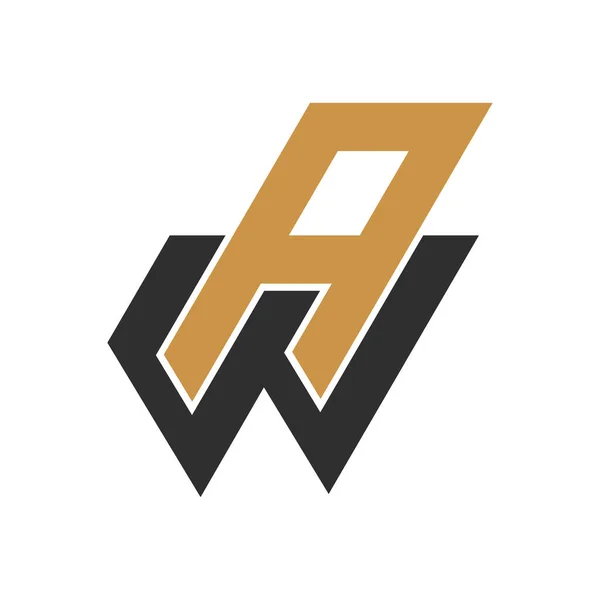 Alphabet Letters Initials Monogram Logo — Stockvector