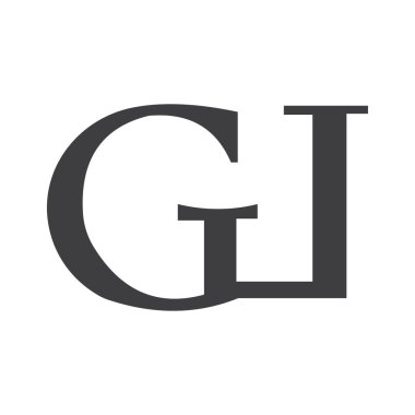 LG veya GL logosu ve simge tasarımları