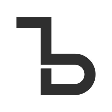 Alfabe harfleri Baş harfleri: Monogram logosu BZ, ZB, Z ve B