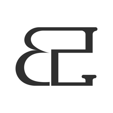 Alfabe harfleri Baş harfleri: Monogram logosu BZ, ZB, Z ve B