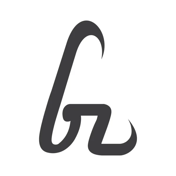 Alfabetletters Initialen Monogram Logo — Stockvector