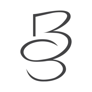 Alfabe Baş Logosu BS, SB, S ve B