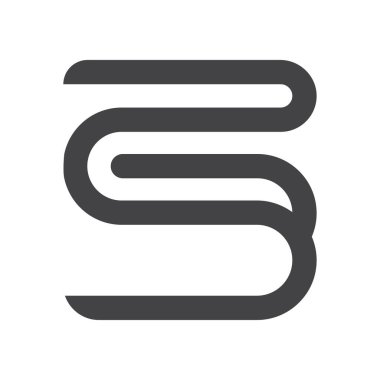 Alfabe Baş Logosu BS, SB, S ve B